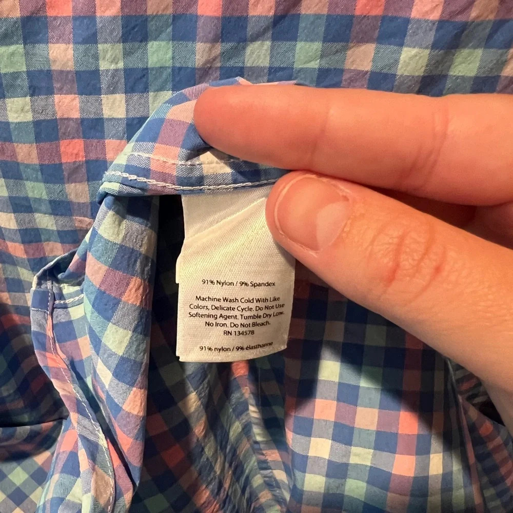 Vineyard Vines men’s performance classic fit Tucker shirt size *medium - Picture 7 of 9